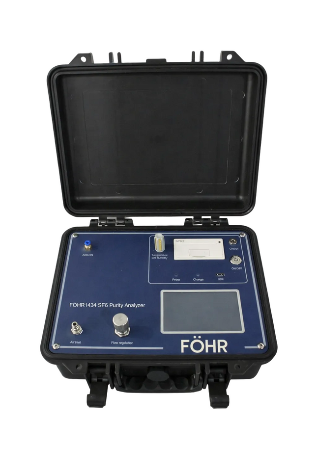 FÖHR1434 SF6 Analizador de pureza de gas