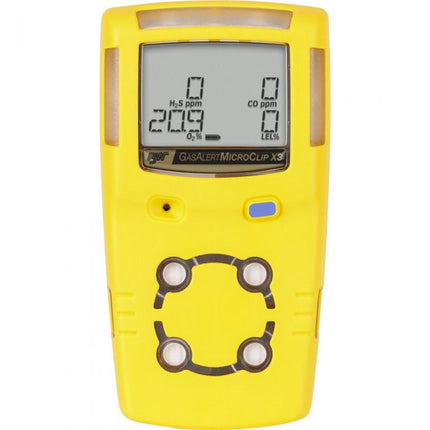 Detector Multigas Bw Honeywell Gasalert Microclip X3 De 4 Gases Lel, O2, H2S y CO