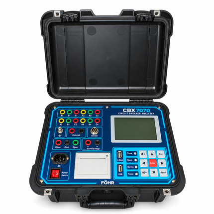 FÖHR CBX7070 Analizador de Interruptores de Potencia