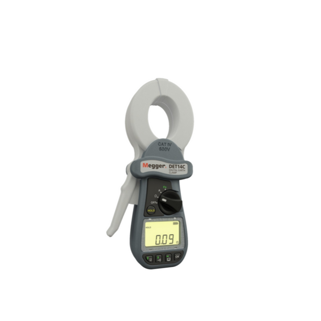 COMPROBADOR DE RESISTENCIA DE TIERRA TIPO PINZA MEGGER DET14C