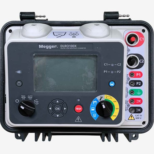 DLRO100 - Probador de bajas resistencias de 100A Megger