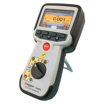 DLRO2 - Probador de bajas resistencias de 2A marca Megger