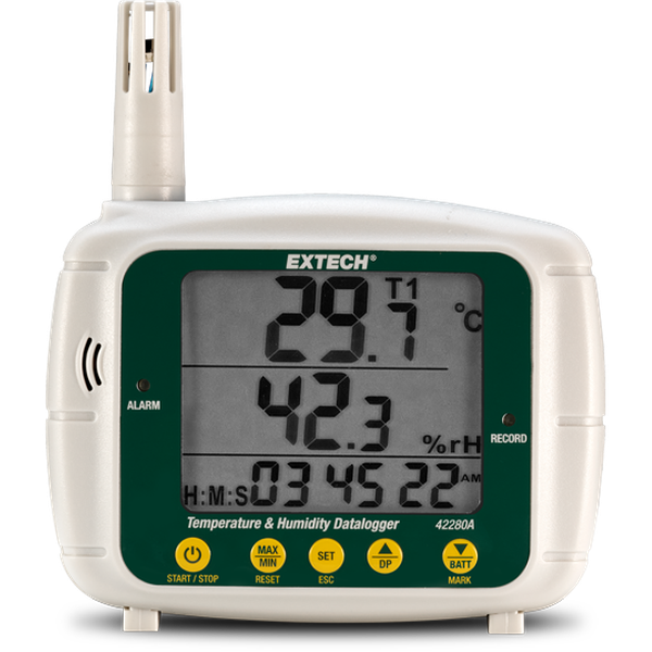 Extech 42280A Registro de Temperatura y Humedad