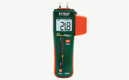 Extech MO265 Combinación de medidor de humedad con osin clavijas