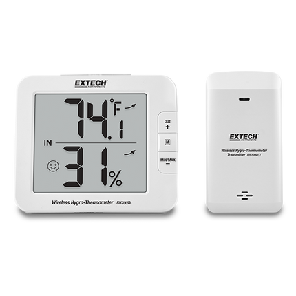 Extech RH200W Higrotermómetro Inalámbrico