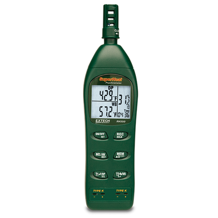 Psicrómetro Extech RH350