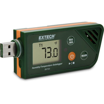Extech RHT30 Registrador de datos de humedad/temperatura