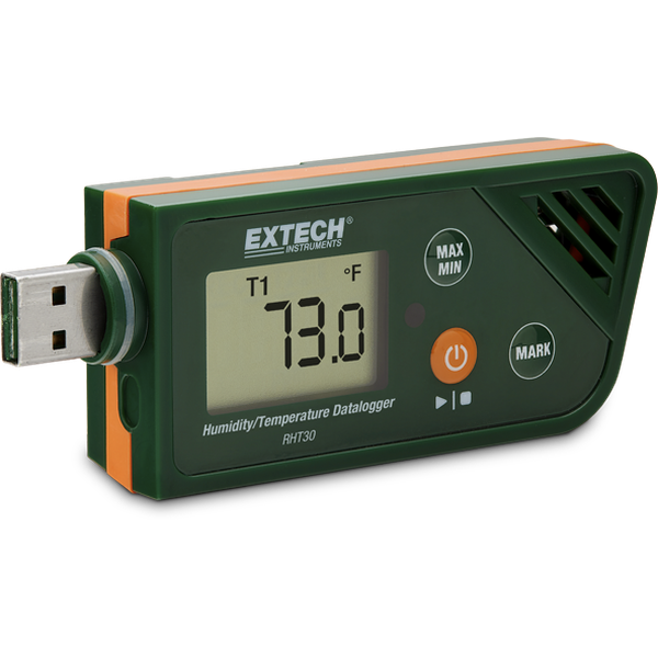 Extech RHT30 Registrador de datos de humedad/temperatura