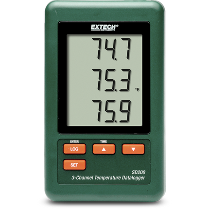 Registrador de Temperatura Extech SD200