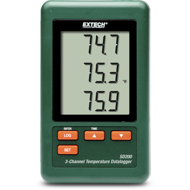 Registrador de Temperatura Extech SD200