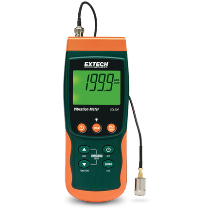 Medidor de vibración Extech SDL800
