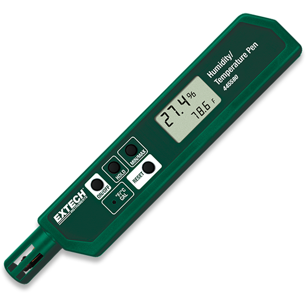 Extech 445580 Pluma de humedad/temperatura