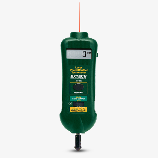 Fototacómetro Extech 461995 Láser/Contacto