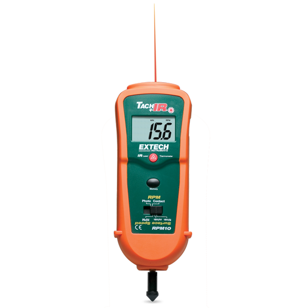 Tacómetro Extech RPM10