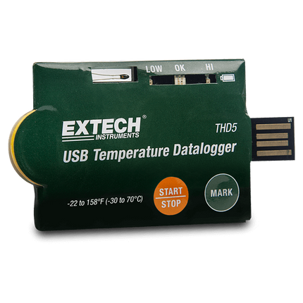 Registrador de datos de temperatura Extech THD5