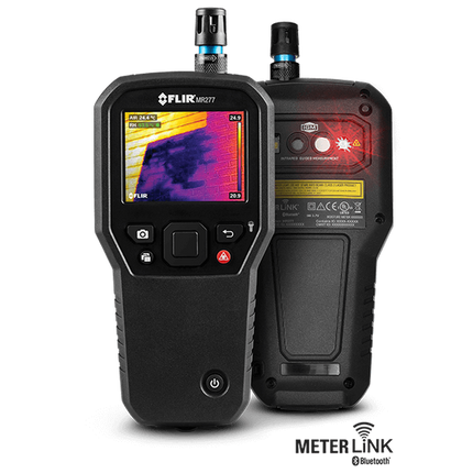 Flir MR277 Sistema de inspección de edificios con psicómetro de humedad y cámara de IR con MSX®