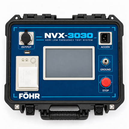 FÖHR VLF Hipot Tester Probador de Cables Series NVX3000 de 30kV hasta  80kV  High Quality 0.1hz AC Generator