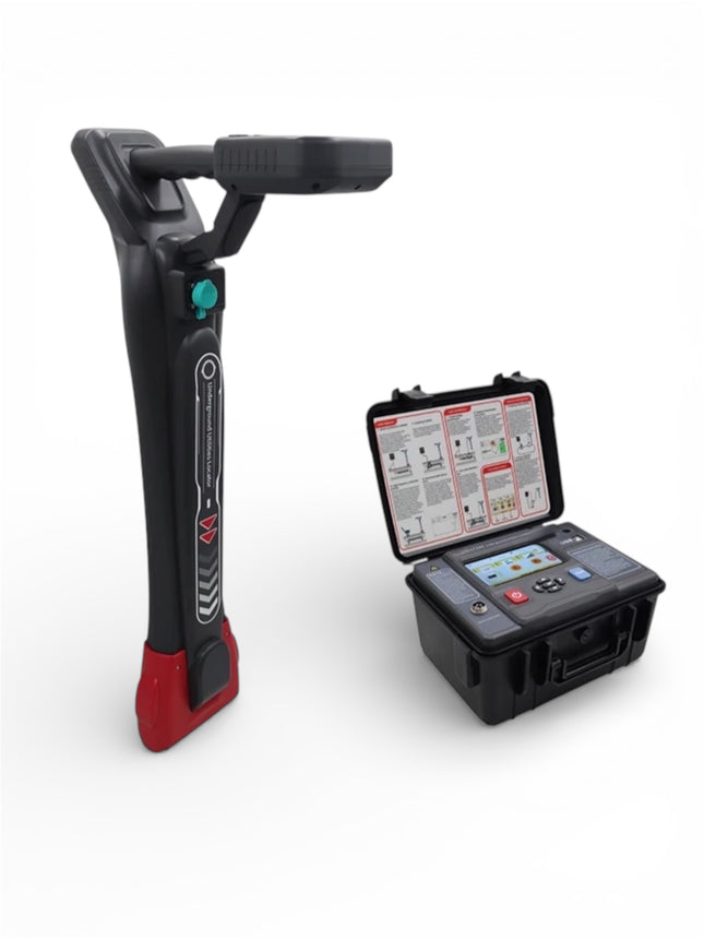 FÖHR ES7080 Detector inteligente de tuberías, localizador de cables de servicios públicos subterráneos, instrumento para trazar rutas de cables