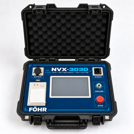 FÖHR VLF Hipot Tester Probador de Cables Series NVX3000 de 30kV hasta  80kV  High Quality 0.1hz AC Generator