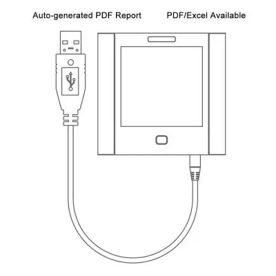 Datalogger de Temperatura y Humedad GSP-8 con Pantalla LCD