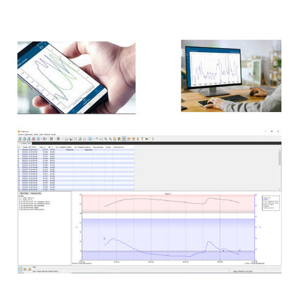 Registrador de temperatura y humedad con Bluetooth, 1% a 90%, Onset, HOBO MX1101