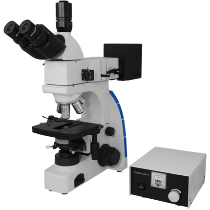 Metallurgical Microscope Transmitted & Reflected Illumination 100x - 800x