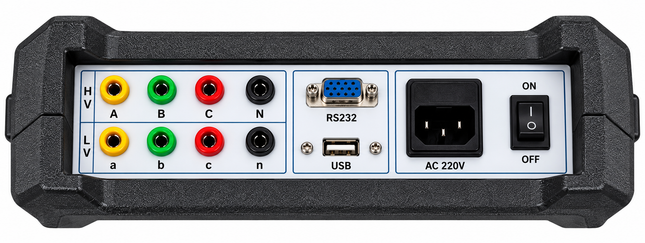 FÖHR TTR 2415XR Portatil, probador de relación de vueltas de transformadores