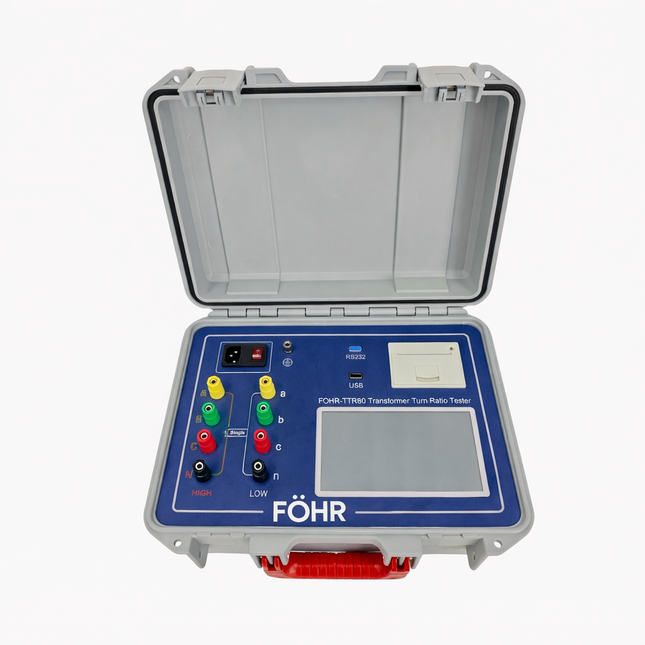 Probador de Relación de Transformador FÖHR TTR80A