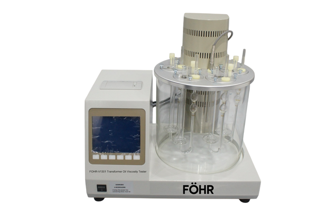 COMPROBADOR DE VISCOSIDAD DE ACEITE DE TRANSFORMADOR FÖHR- V1301