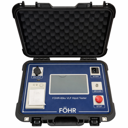 FÖHR VLF Hipot Tester Probador de Cables 30kV a 80kV  High Quality 0.1hz AC Generator