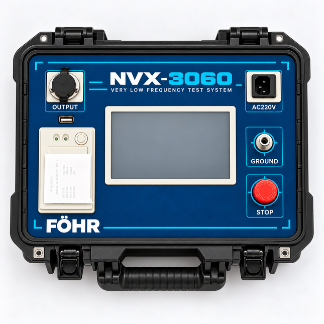 FÖHR VLF Hipot Tester Probador de Cables Series NVX3000 de 30kV hasta  80kV  High Quality 0.1hz AC Generator