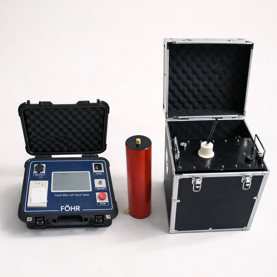 FÖHR VLF Hipot Tester Probador de Cables 30kV a 80kV High Quality 0.1h ...