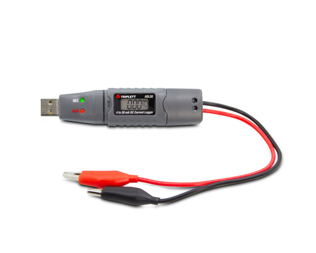 Registrador de datos USB de corriente CC de 4 a 20 mA