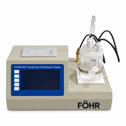 COMPROBADOR DE HUMEDAD DEL ACEITE DE TRANSFORMADOR FÖHR-W2