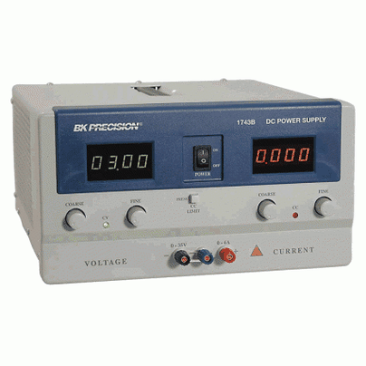 BK Precision 1743B Fuente de Poder DC Sencilla 210 watts