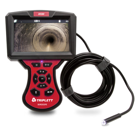 Cámara de inspección con boroscopio de alta definición de 5,5 mm y cable de 5 m