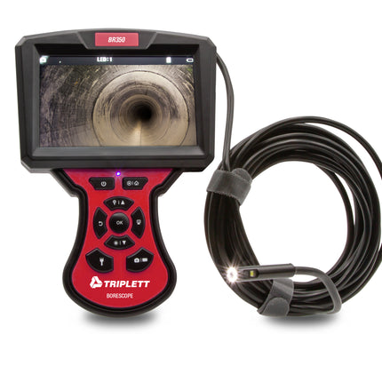 Cámara de inspección con boroscopio de alta definición (cámara dual), 5 mm, cable de 5 m