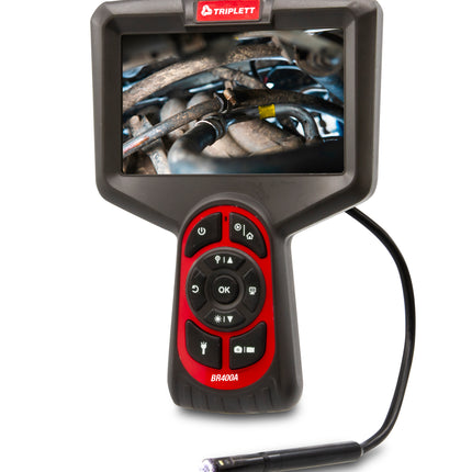 Boroscopio de doble cámara de alta definición con rotación de 360°