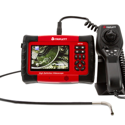 Pantalla de 5", videoscopio articulado de alta definición, cámara de 6 mm