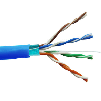 Cable UTP CAT5E 24AWG 1000' Azul