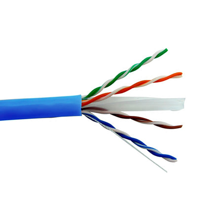 Cable CAT6 UTP 23 AWG 1000' Azul