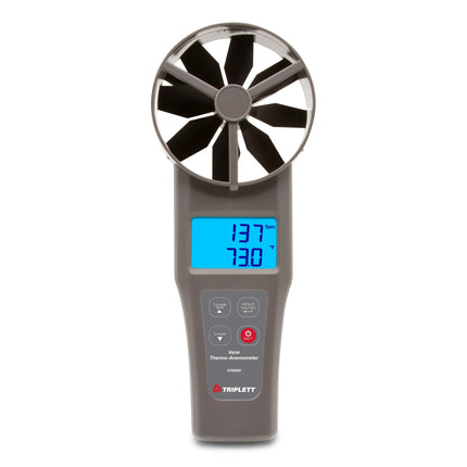 Termoanemómetro CFM/CMM de paletas grandes de 4" (100 mm)