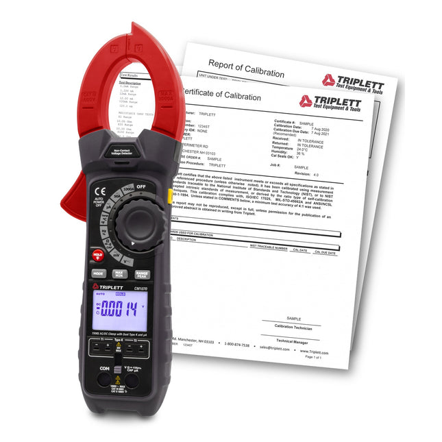 CM1070 con Certificado de Trazabilidad al NIST