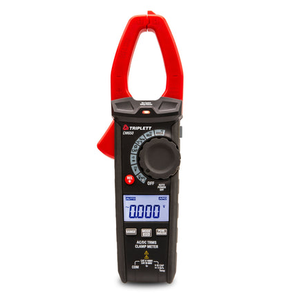 Pinza amperimétrica CA/CC de 600 A de verdadero valor eficaz