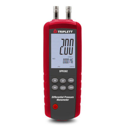 Manómetro de presión diferencial, 2 psi