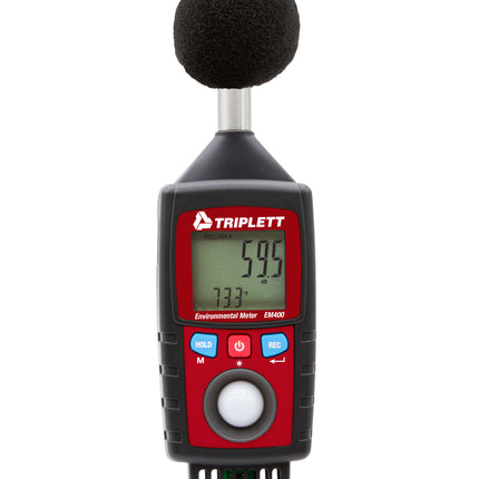 Medidor ambiental 8 en 1 con sonido