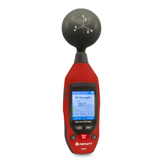 Medidor EMF de triple eje