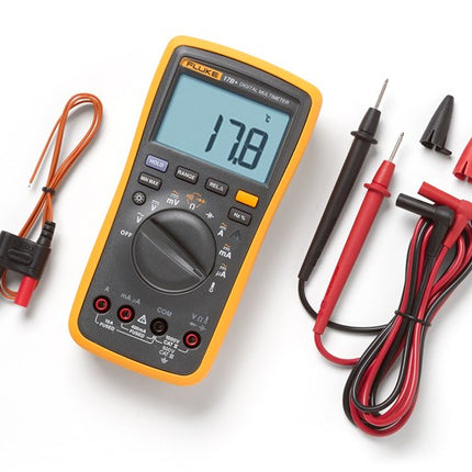 Fluke 17B+ Multímetro Avanzado Residencial con medida de Temperatura.