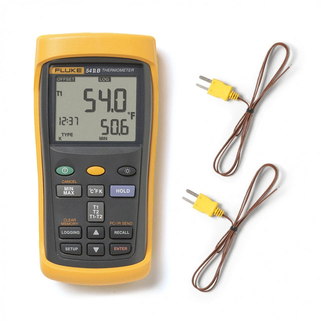 Fluke 54-IIB - Termómetro Dual de Contacto hasta 1372ºC