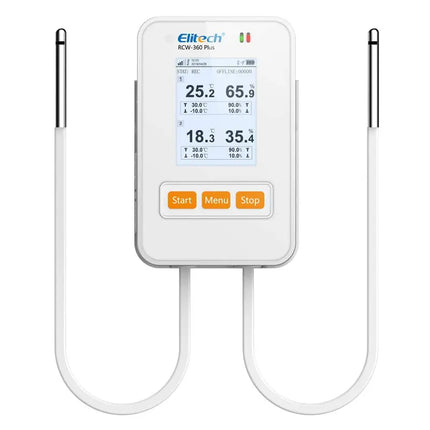 Datalogger de Temp y Humedad Wifi Dual
